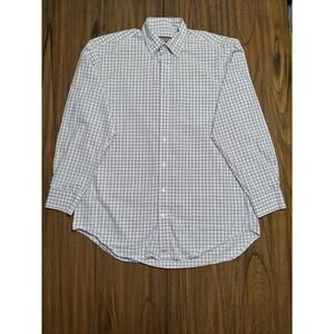 Vineyard Vines Murray Men's Large Blue and Pink Plaid Button-Down Shirt Sz L